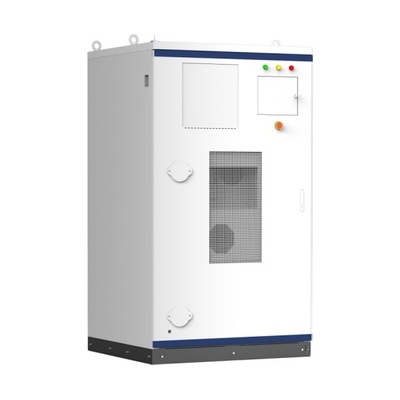 Armário de armazenamento de energia externo de 100kW/200kWh, híbrido on-grid off-grid, sistema de armazenamento de bateria solar comercial tudo-em-um