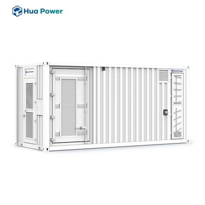 Bom preço Container de Bateria BESS Integrado com Arrefecimento a Ar Hua Power 1C 1MW 1,1MWh Solução ESS Integrada Sistema de Armazenamento de Bateria de Energia Solar on-line