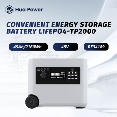 Central elétrica portátil de grande eficacia para o acampamento e as atividades exteriores 2160Wh